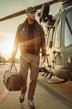 Blouson Homme Aeronautica Militare Pn5056U100839 00083 Marrone