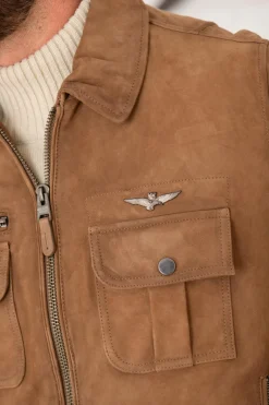 Blouson Homme Aeronautica Militare Pn5045Pl216 00061 Tortora