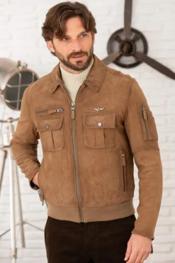 Blouson Homme Aeronautica Militare Pn5045Pl216 00061 Tortora
