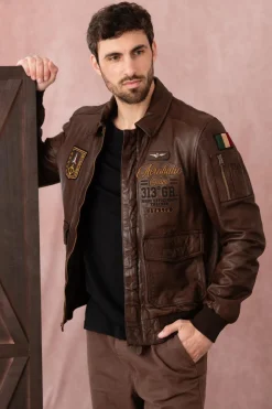 Blouson Homme Aeronautica Militare Pn5038Pl147 00002 Testa Di Moro