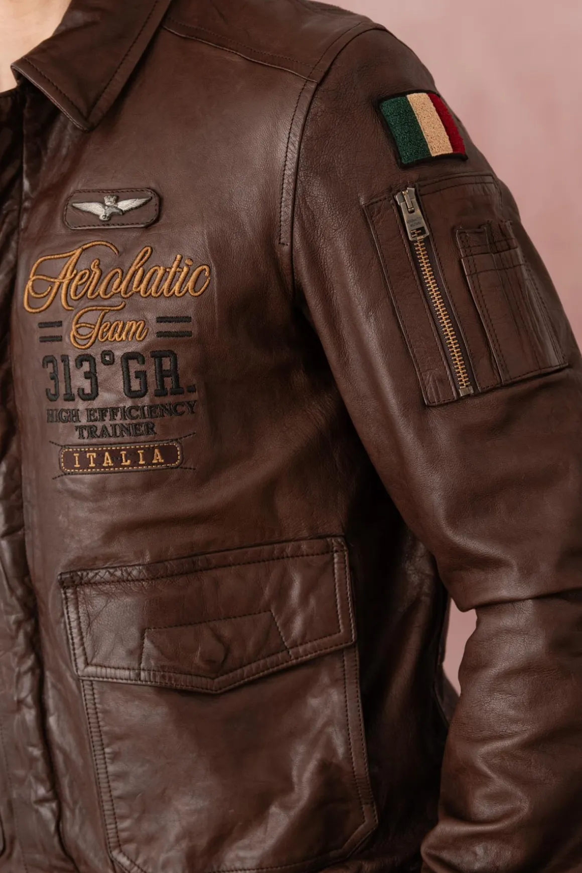 Blouson Homme Aeronautica Militare Pn5038Pl147 00002 Testa Di Moro