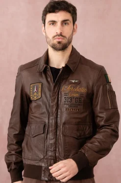 Blouson Homme Aeronautica Militare Pn5038Pl147 00002 Testa Di Moro