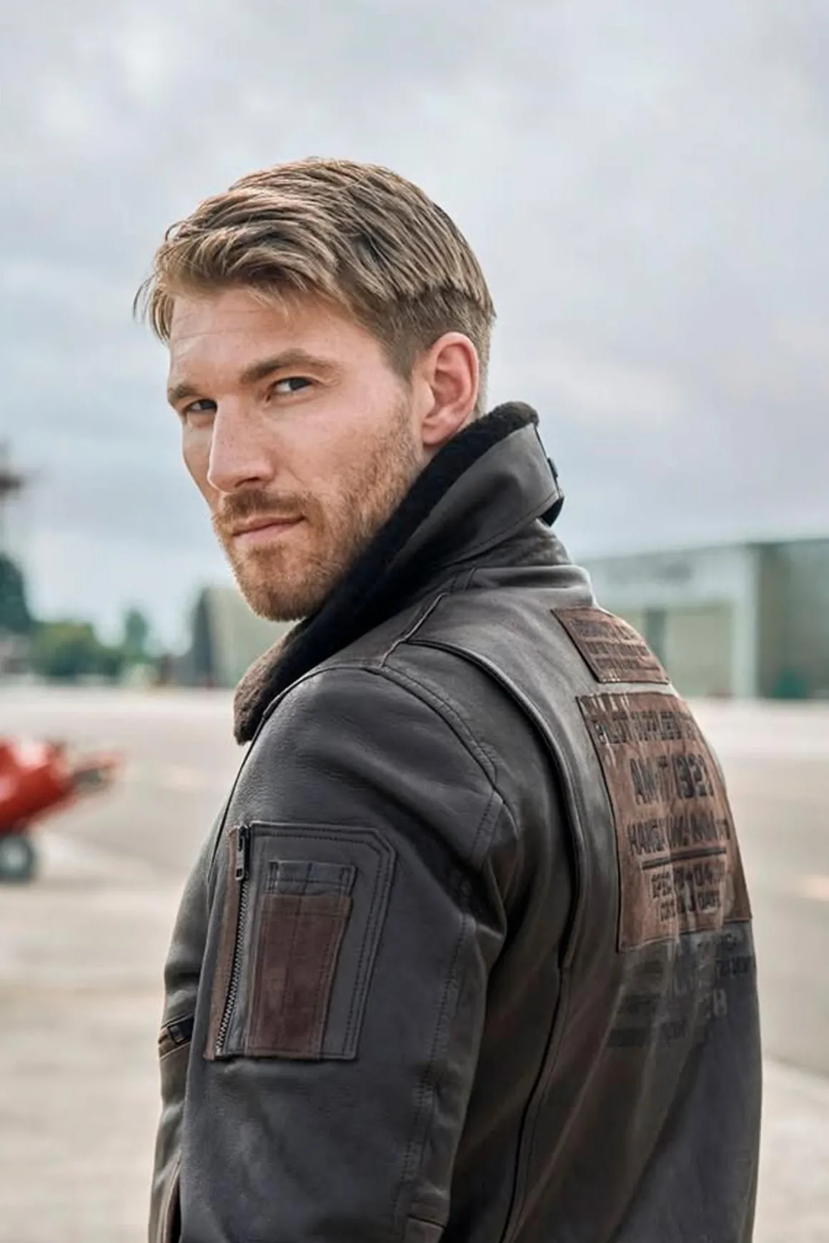 Blouson Homme Aeronautica Militare Pn0964U100839 00097 Marrone Scuro