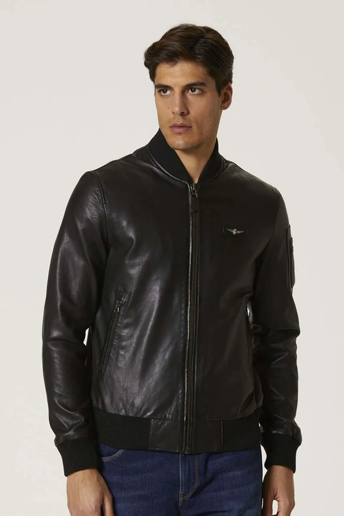 Blouson Homme Aeronautica Militare 231Pn5023Pl187 00001 Nero
