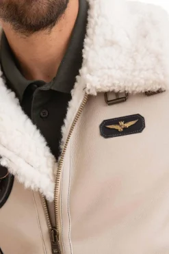 Blouson Homme Aeronautica Militare Pn1591876 Beige