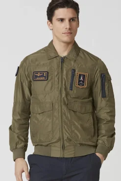 Blouson Homme Aeronautica Militare Ab2071Ct3081 07293 Military Olive