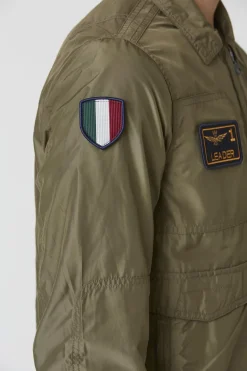Blouson Homme Aeronautica Militare Ab2071Ct3081 07293 Military Olive