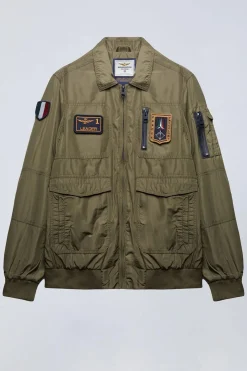 Blouson Homme Aeronautica Militare Ab2071Ct3081 07293 Military Olive