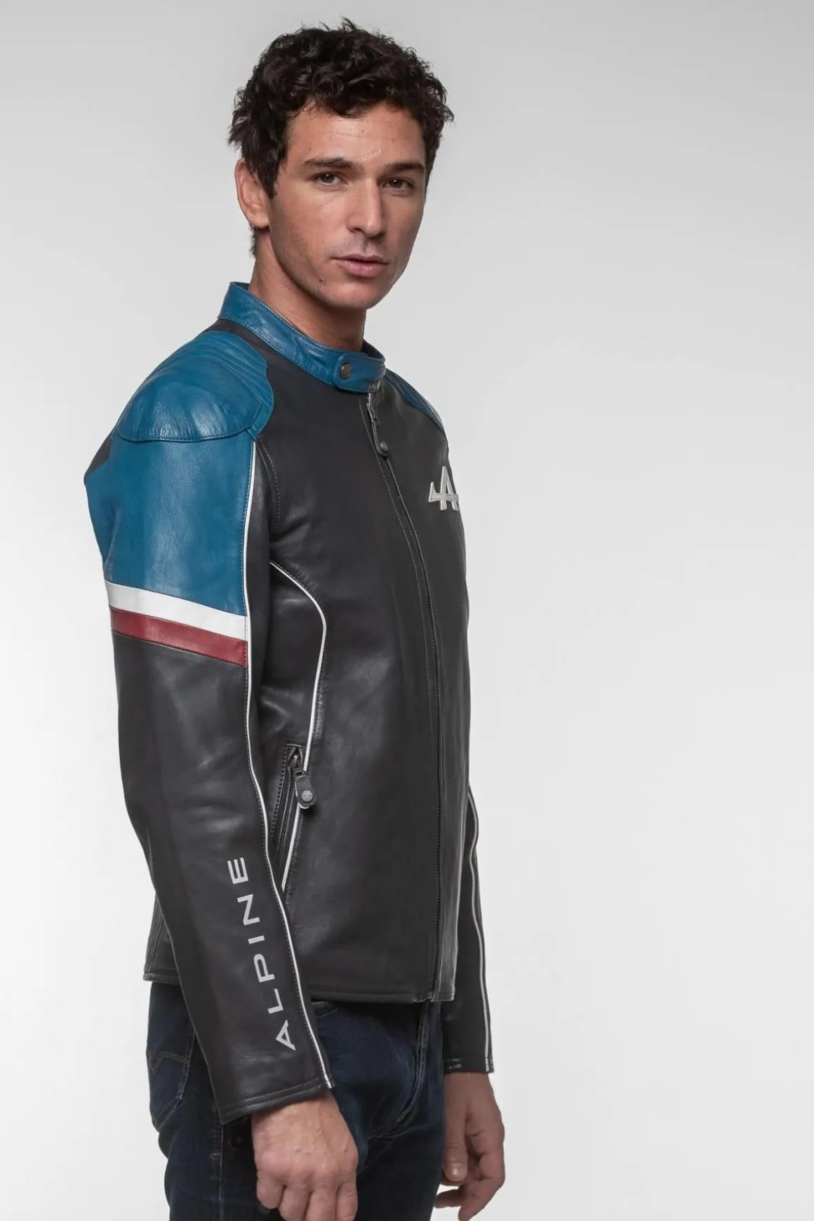 Blouson Homme Alpine A424 Men Sheep Crown Navy