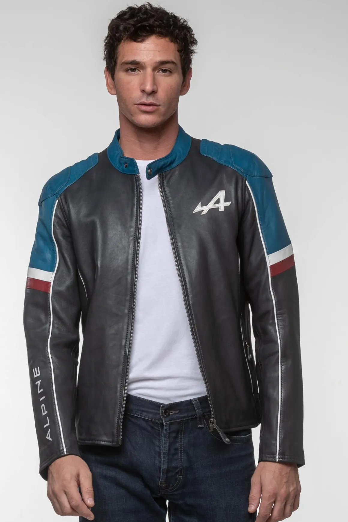 Blouson Homme Alpine A424 Men Sheep Crown Navy