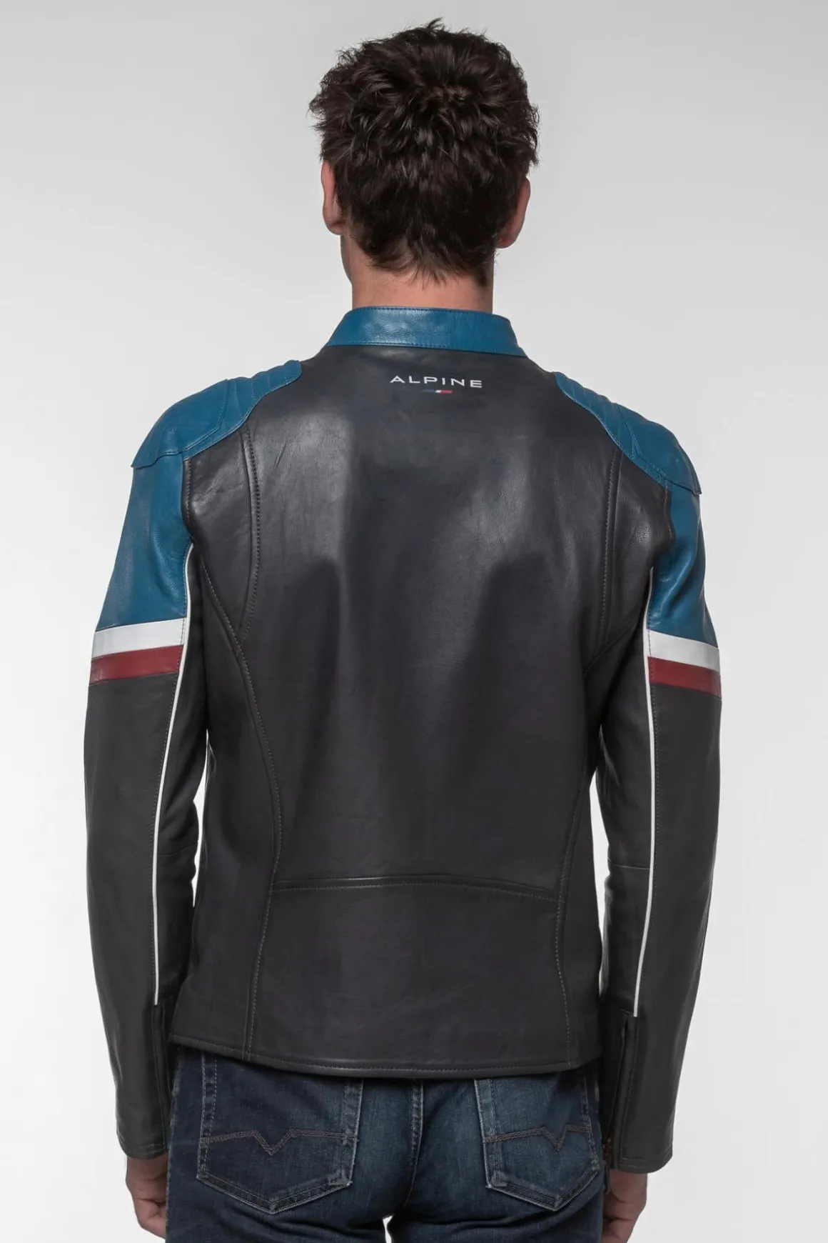 Blouson Homme Alpine A424 Men Sheep Crown Navy