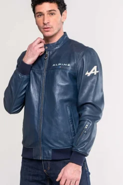 Blouson Homme Alpine Jean Sheep Crown Royal Blue