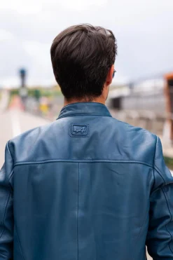 Blouson Homme Alpine Jean Sheep Crown Royal Blue