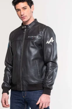 Blouson Homme Alpine Jean Sheep Crown Black