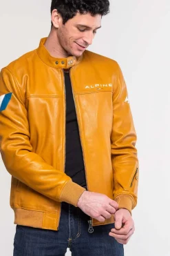 Blouson Homme Alpine Jean Sheep Crown Yellow