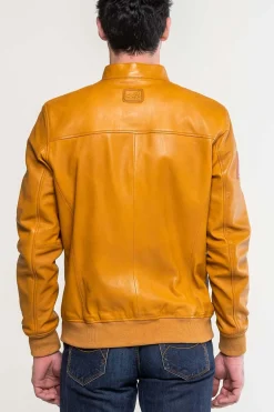 Blouson Homme Alpine Jean Sheep Crown Yellow