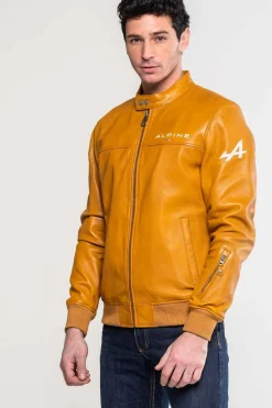 Blouson Homme Alpine Jean Sheep Crown Yellow