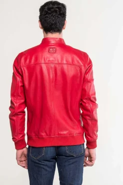 Blouson Homme Alpine Jean Sheep Crown Racing Red