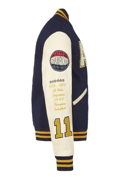 Blouson Homme American College Ac-17 Navy Beige