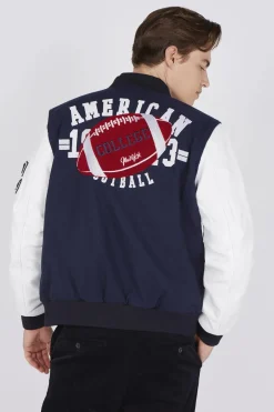 Blouson Homme American College Ref 70 Navy/White