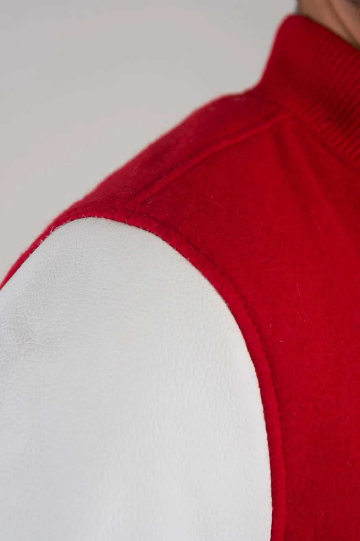 Blouson Homme American College Ref 71 Red/White