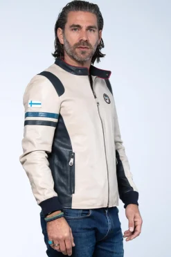 Blouson Homme Ari Vatanen Ari Ecru