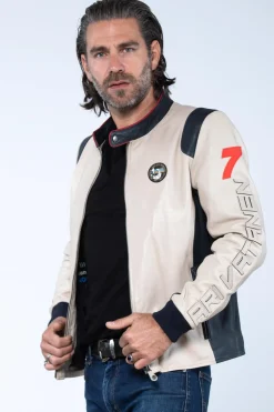 Blouson Homme Ari Vatanen Ari Ecru