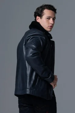 Blouson Homme Armée De L'air Et De L'espace Jet Atlas Navy