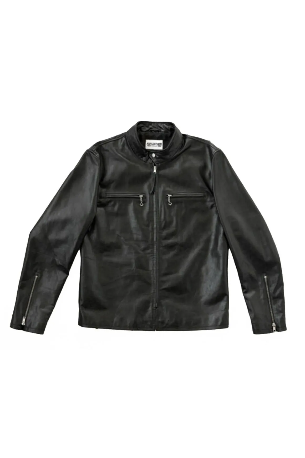Blouson Homme Avi Leather Cafe Racer