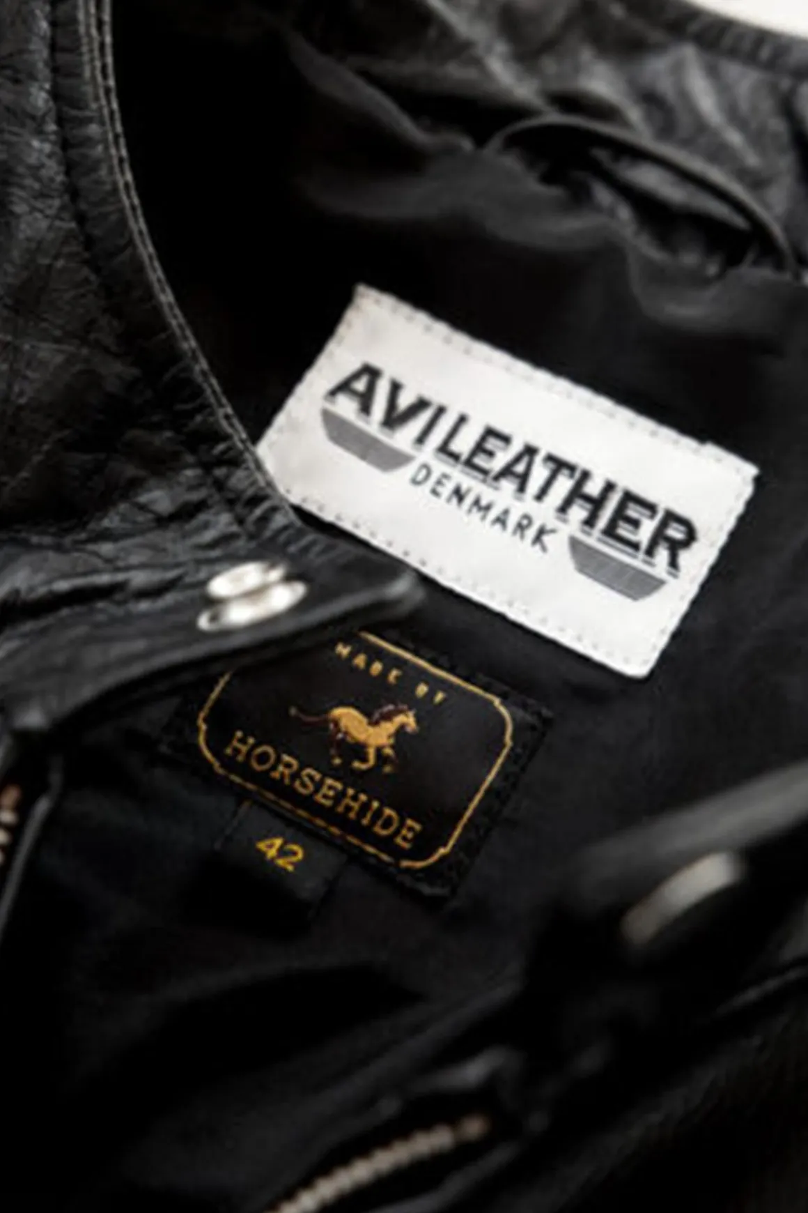 Blouson Homme Avi Leather Cafe Racer