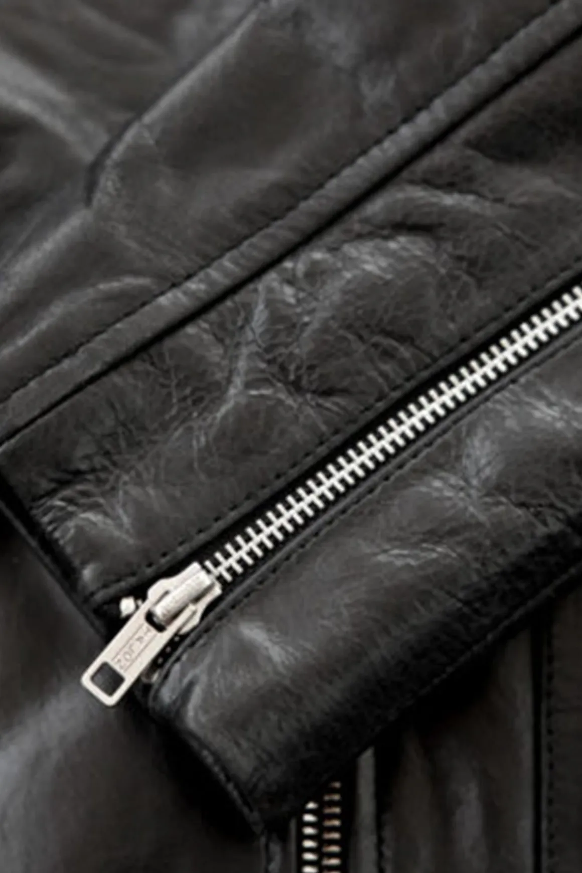 Blouson Homme Avi Leather D-Pocket Jacket