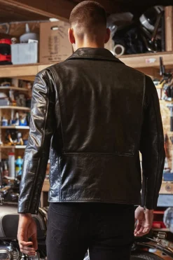 Blouson Homme Avi Leather D-Pocket Jacket