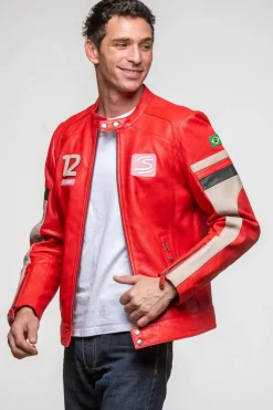 Blouson Homme Ayrton Senna Magic Senna Red Senna