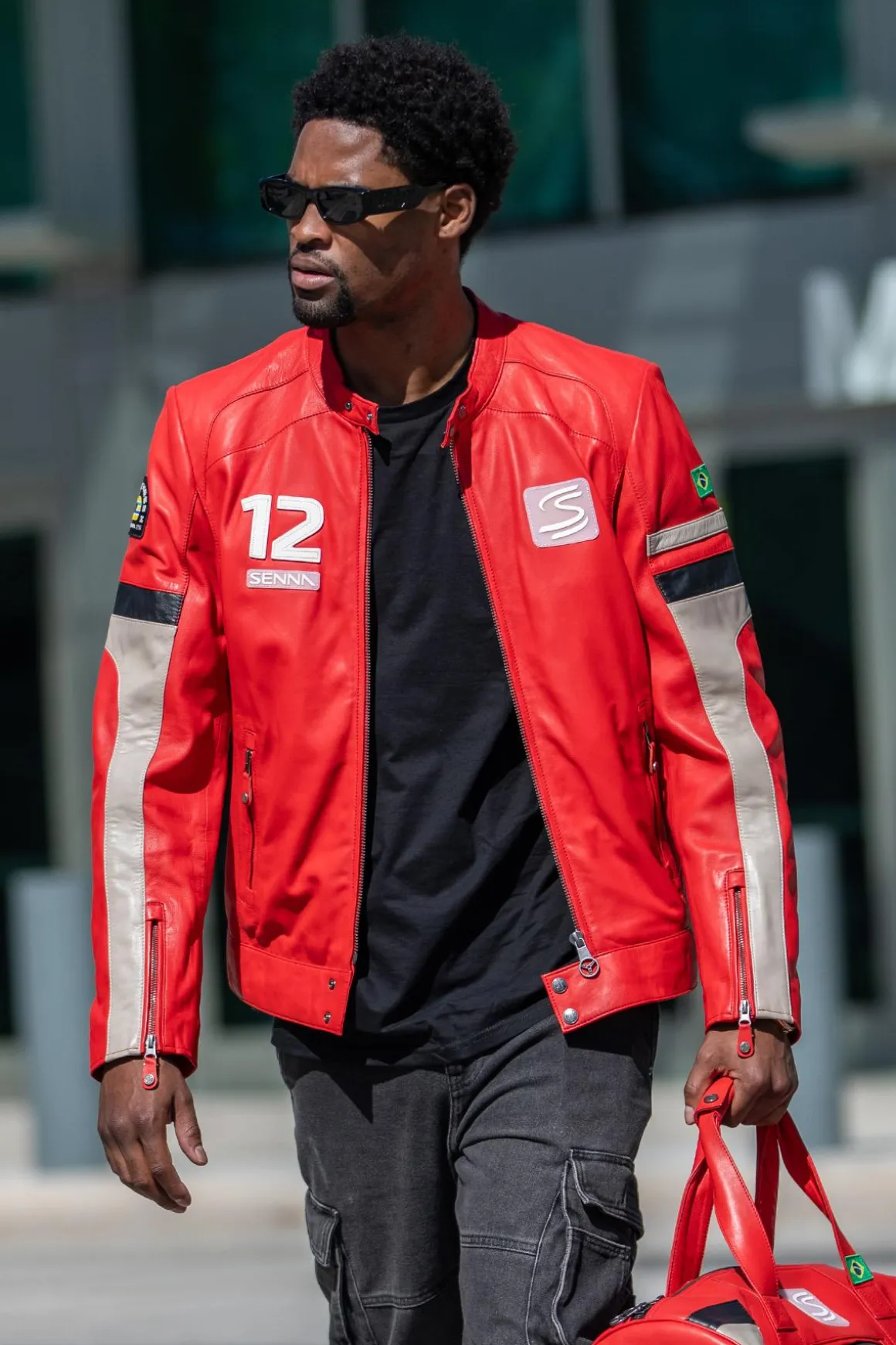 Blouson Homme Ayrton Senna Magic Senna Red Senna