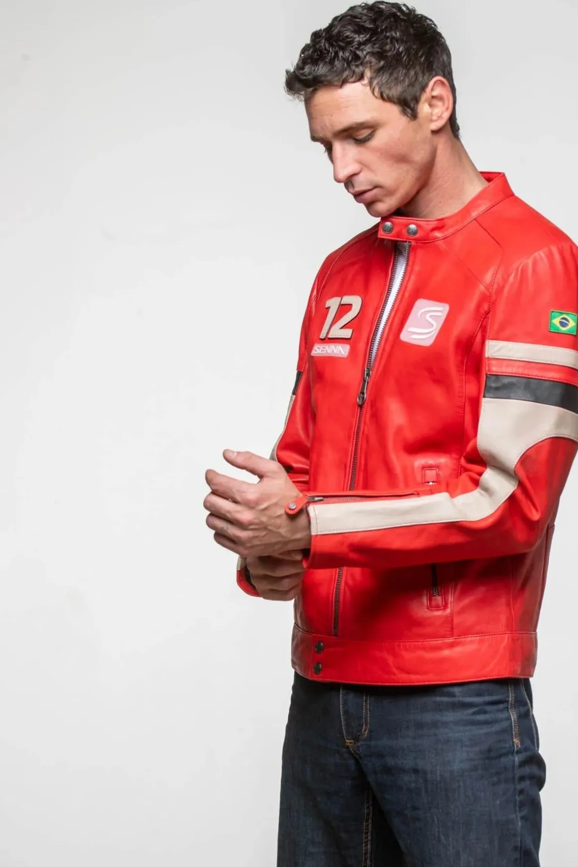 Blouson Homme Ayrton Senna Magic Senna Red Senna