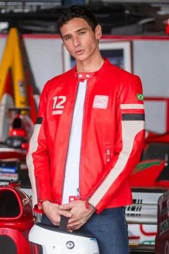 Blouson Homme Ayrton Senna Magic Senna Red Senna