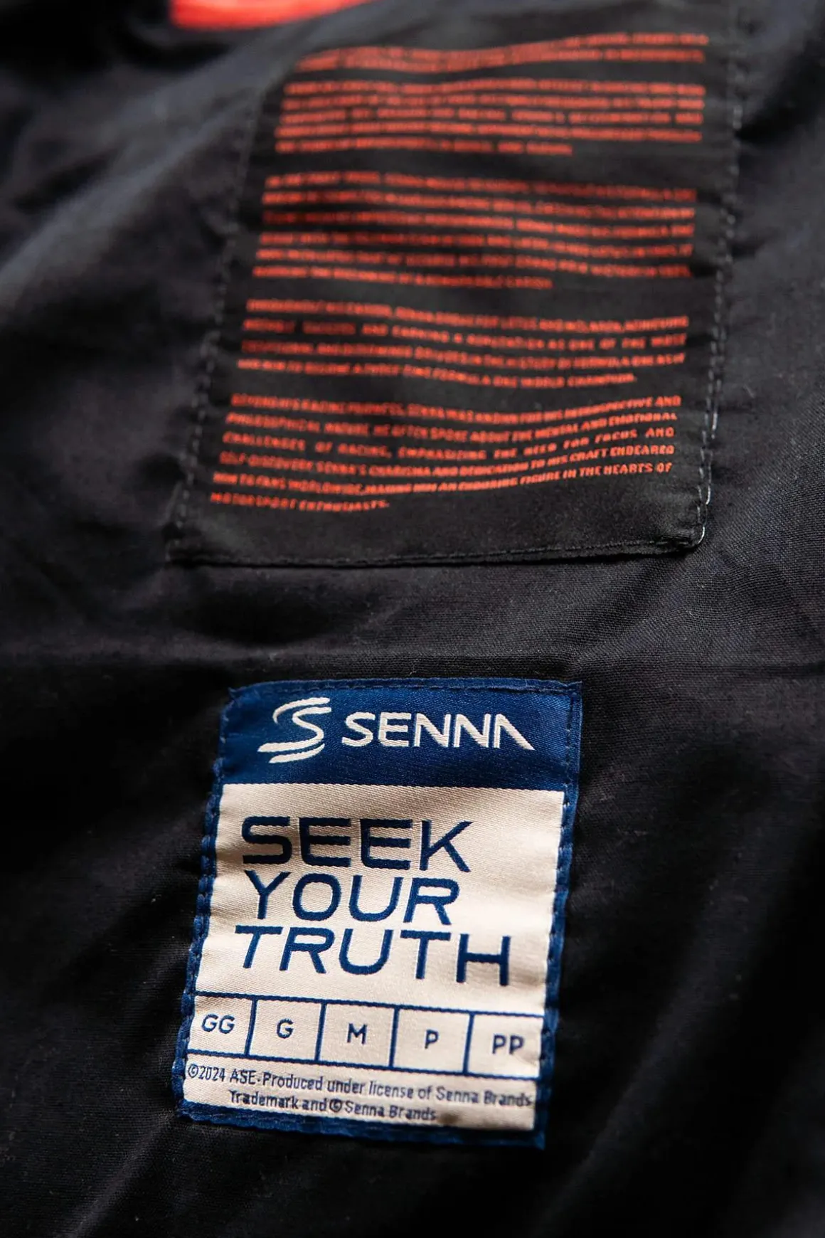 Blouson Homme Ayrton Senna Magic Senna Red Senna
