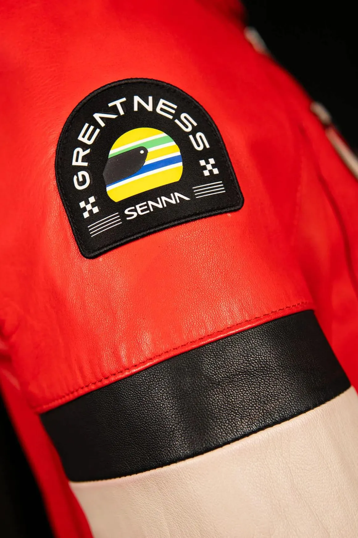 Blouson Homme Ayrton Senna Magic Senna Red Senna