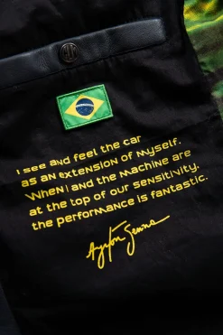 Blouson Homme Ayrton Senna Sao Paulo Navy