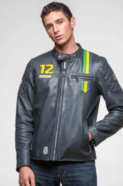 Blouson Homme Ayrton Senna Sao Paulo Navy