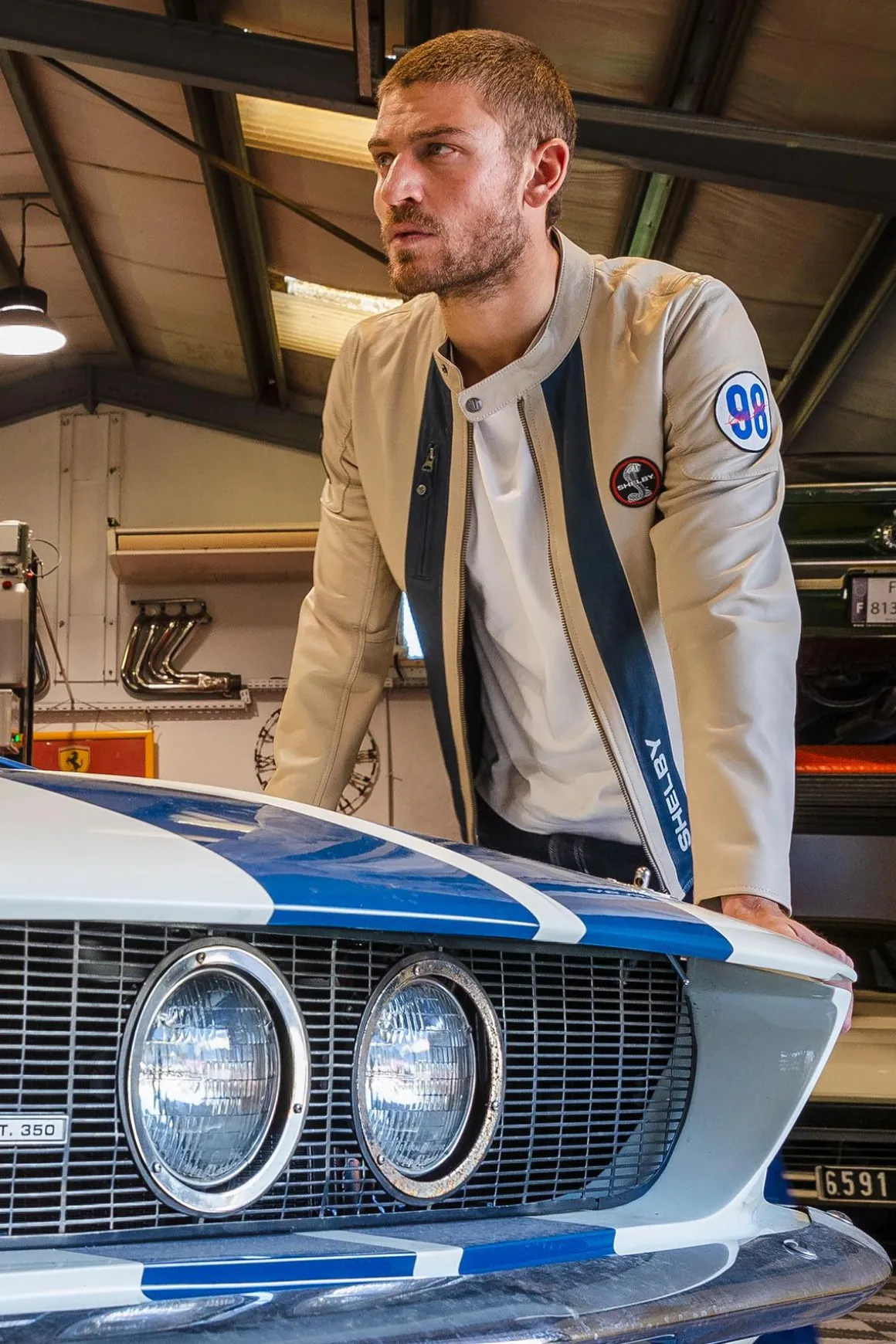 Blouson Homme Carroll Shelby Shelby Men Ecru