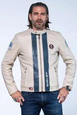 Blouson Homme Carroll Shelby Shelby Men Ecru