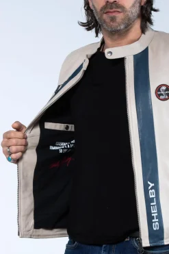 Blouson Homme Carroll Shelby Shelby Men Ecru