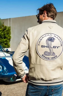 Blouson Homme Carroll Shelby Dallas Ecru