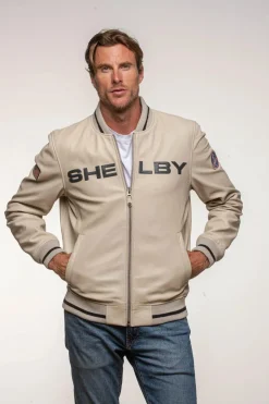 Blouson Homme Carroll Shelby Dallas Ecru