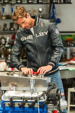 Blouson Homme Carroll Shelby Dallas Navy