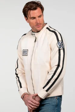 Blouson Homme Carroll Shelby O'shell Ecru