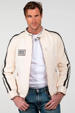 Blouson Homme Carroll Shelby O'shell Ecru