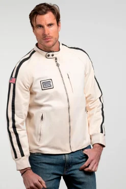 Blouson Homme Carroll Shelby O'shell Ecru