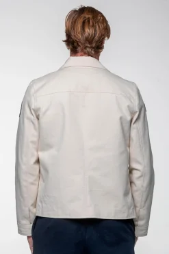Blouson Homme Carroll Shelby Snake Ecru